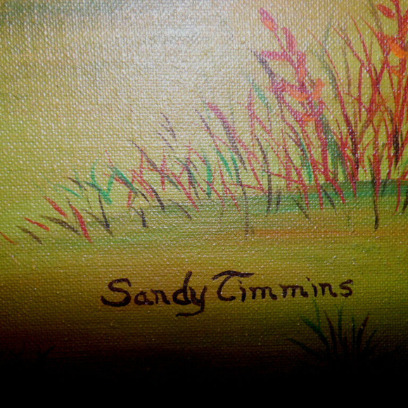 Original Fall trees Art Farm Wall Art Bird